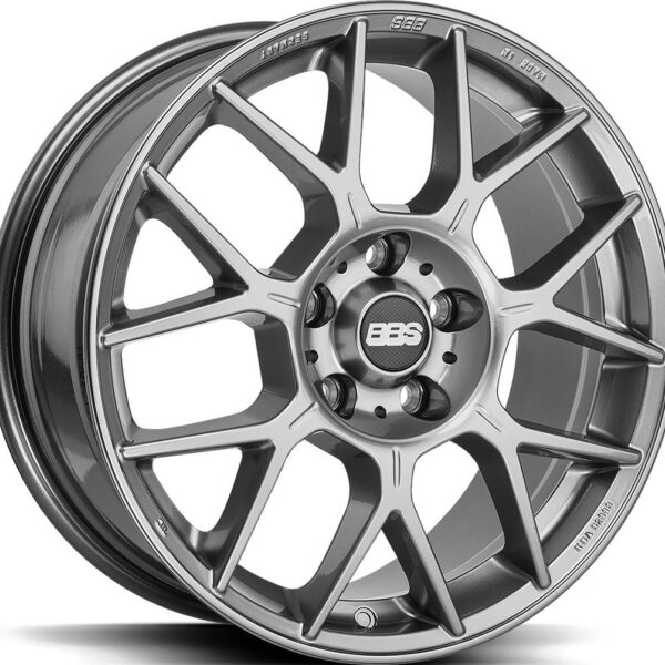 BBS XR Platinum Silver 8.5x19 5112 ET30 CB82.0 Alumiinivanteet 24126 1