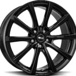 BROCK B32 Shiny Black 9.5x20 51143 ET45 CB64.1 Alumiinivanteet 36184 1