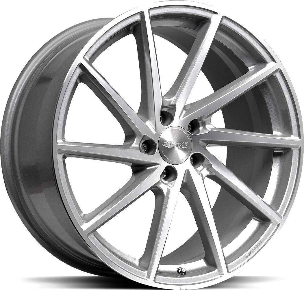 BROCK B37 Crystal Silver Polish 8.5x19 5112 ET25 CB66.6 Alumiinivanteet 12600 1 BROCK B37 Crystal Silver Polish 8.5x19 5112 ET25 CB66.6 Alumiinivanteet 12600 1