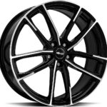 BROCK B38 BLACK FULL POLISH 8x19 5/114.3 ET38 CB72.6