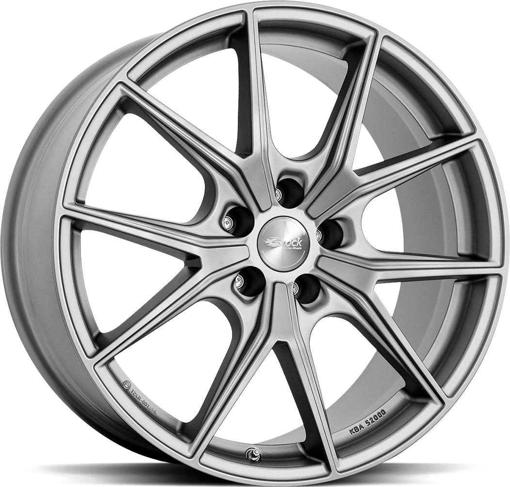 BROCK B40 Ferric Grey Matt 9.0x19 5110 ET34 CB65.1 Alumiinivanteet 19637 1 BROCK B40 Ferric Grey Matt 9.0x19 5110 ET34 CB65.1 Alumiinivanteet 19637 1