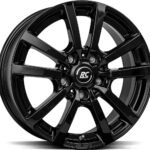 BROCK RC25T Shiny Black 6.5x16 5130 ET60 CB78.1 Alumiinivanteet 36163 1