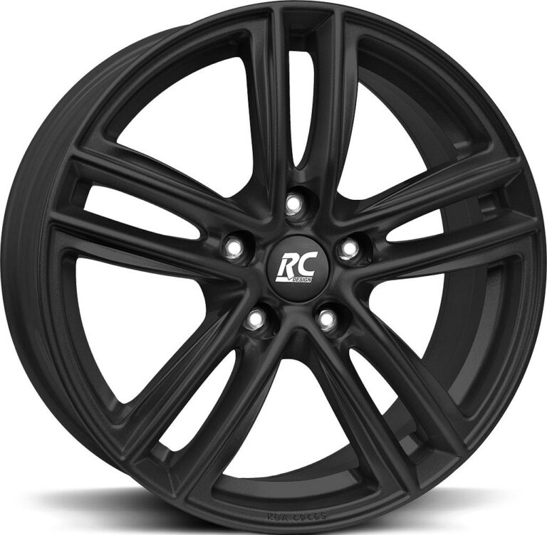 BROCK RC27 Black Matt 7.0x17 5105 ET42 CB56.6 Alumiinivanteet 12966 1