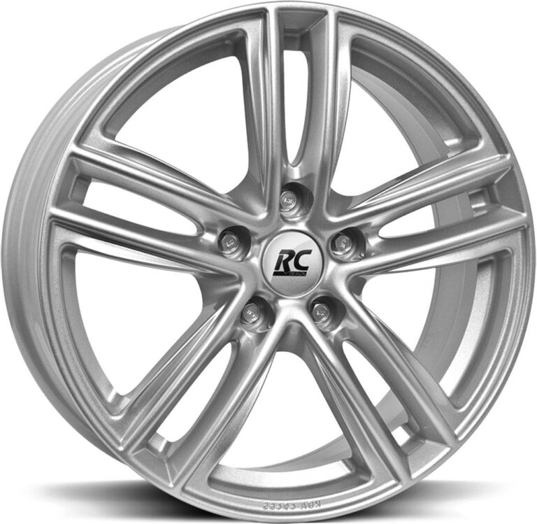 BROCK RC27 Crystal Silver 7.0x17 5108 ET50 CB63.4 Alumiinivanteet 28161 1