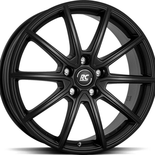BROCK RC32 Satin Black Matt 8.0x19 5108 ET52 CB63.4 Alumiinivanteet 4566 1