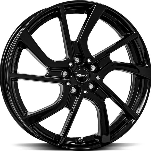 BROCK eB1 Shiny Black 5.0x19 5112 ET43 CB66.6 Alumiinivanteet 33022 1