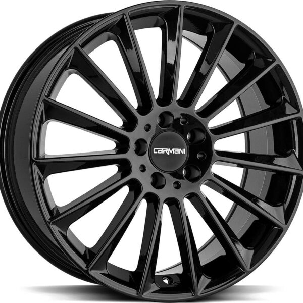 CARMANI Fritz Black 9.0x21 5112 ET45 CB66.6 Alumiinivanteet 36042 1