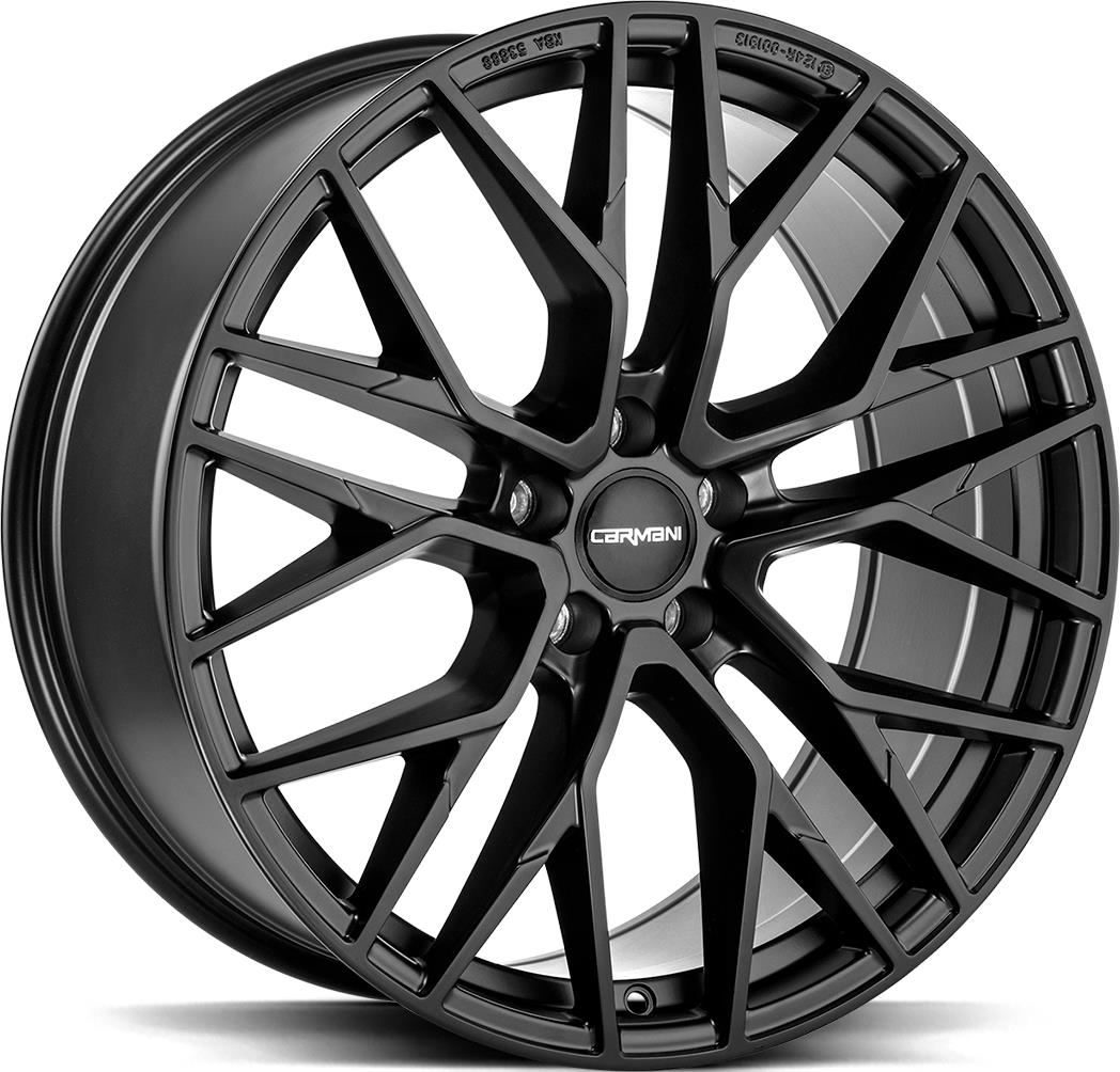 CARMANI Ludwig Black Matt 9.0x20 5112 ET20 CB66.6 Alumiinivanteet 36087 1 CARMANI Ludwig Black Matt 9.0x20 5112 ET20 CB66.6 Alumiinivanteet 36087 1