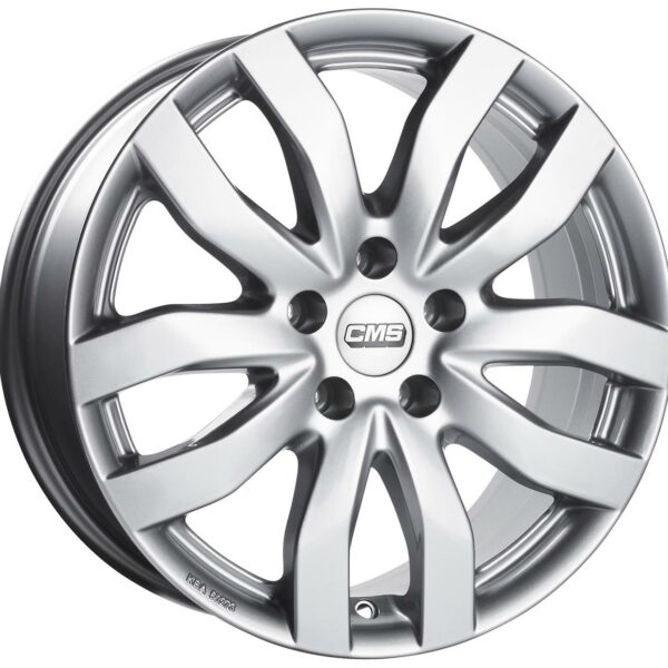 CMS C22 Racing Silver 6.0x15 4100 ET40 CB67.1 Alumiinivanteet 31709 1