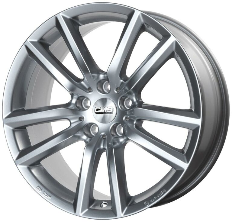 CMS C27 Racing Silver 7.0x16 51143 ET40 CB60.1 Alumiinivanteet 7954 1