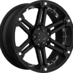 D01 Flatblack Chrome inserts 9.0x18 61143120 ET25 CB73.1 Alumiinivanteet 30678 1