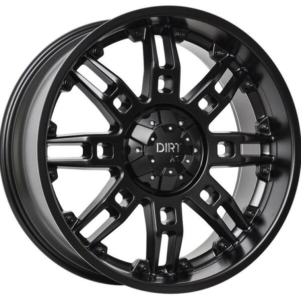 D07 Flatblack 9.0x20 61143 ET18 CB66.1 Alumiinivanteet 30827 1