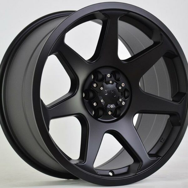 D42 Flatblack 9.0x18 5120 ET40 CB74.1 Alumiinivanteet 14792 1
