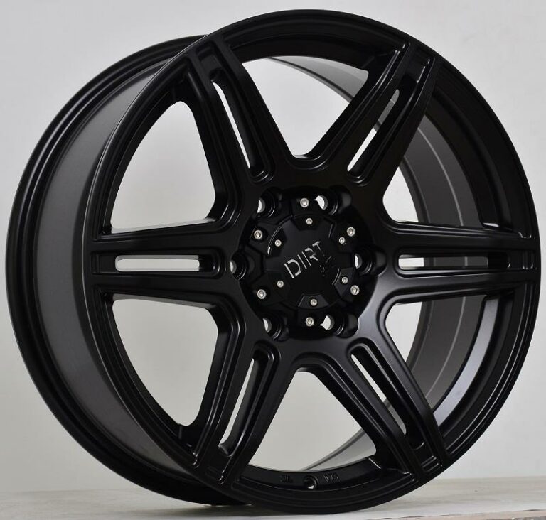 D47 Flatblack 8.0x17 5118 ET38 CB71.1 Alumiinivanteet 35611 1