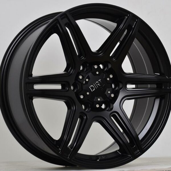 D47 Flatblack 8.0x17 5120 ET38 CB74.1 Alumiinivanteet 36751 1
