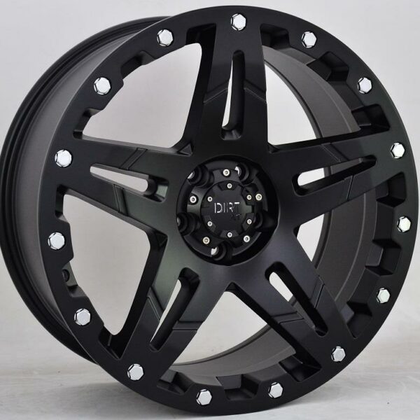 D66 Flatblack 9.0x18 5110 ET35 CB73.1 Alumiinivanteet 15419 1