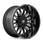DIRT A.T D795 ARC GLOSS BLACK MILLED 12x22 6/135-139.7 ET-44 CB106.1