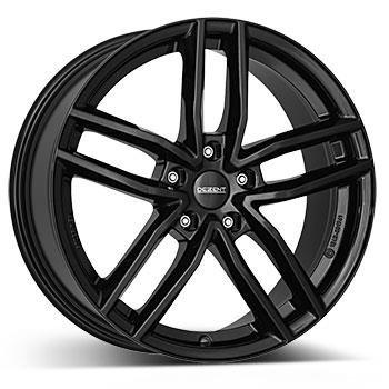 DEZENT TR black 7.5x18 5112 ET48 CB57.1 Alumiinivanteet 6305 1