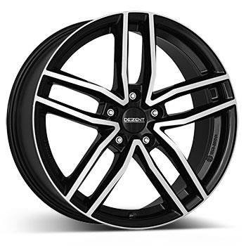 DEZENT TR dark 6.5x16 5100 ET40 CB57.1 Alumiinivanteet 6310 1