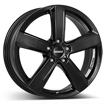 DEZENT TU black 6.5x16 51143 ET50 CB67.1 Alumiinivanteet 8487 1