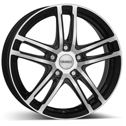 DEZENT TZ dark 7.5x17 51143 ET45 CB64.1 Alumiinivanteet 2830 1