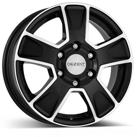 DEZENT Van dark 6.5x16 5130 ET68 CB78.1 Alumiinivanteet 1581 1