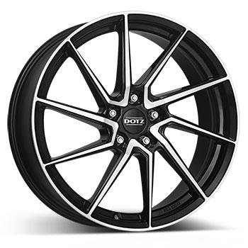 DOTZ Spa dark 7.5x17 5100 ET45 CB60.1 Alumiinivanteet 6462 1