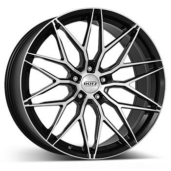 DOTZ Suzuka dark 8.0x18 5108 ET45 CB70.1 Alumiinivanteet 4058 1