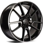Excellent Black Front Polished 8.5x19 5/112 ET45 CB66.6