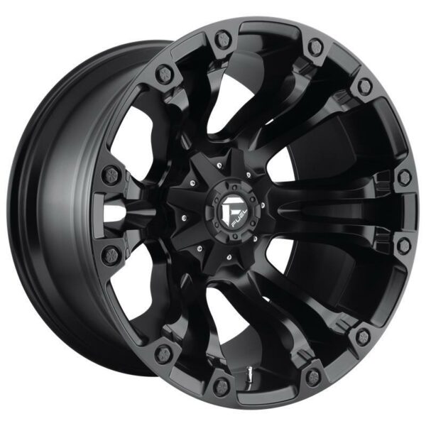 FC560 MATTE BLACK 10.0x17 61351397 ET 18 CB106.1 Alumiinivanteet 20482 1