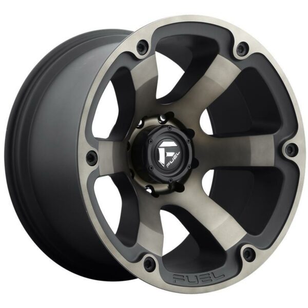 FC564 MATTE BLACK DOUBLE DARK TINT 9.0x20 61143 ET25 CB66.1 Alumiinivanteet 17956 1