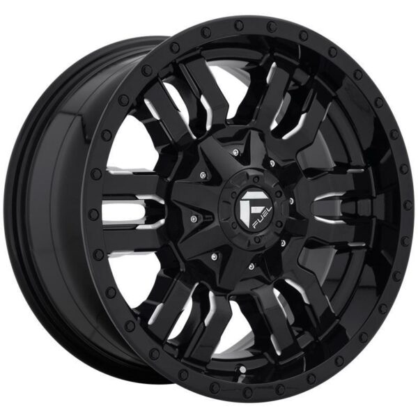 FC595 GLOSS BLACK MILLED 10.0x22 61351397 ET 18 CB106.1 Alumiinivanteet 20377 1