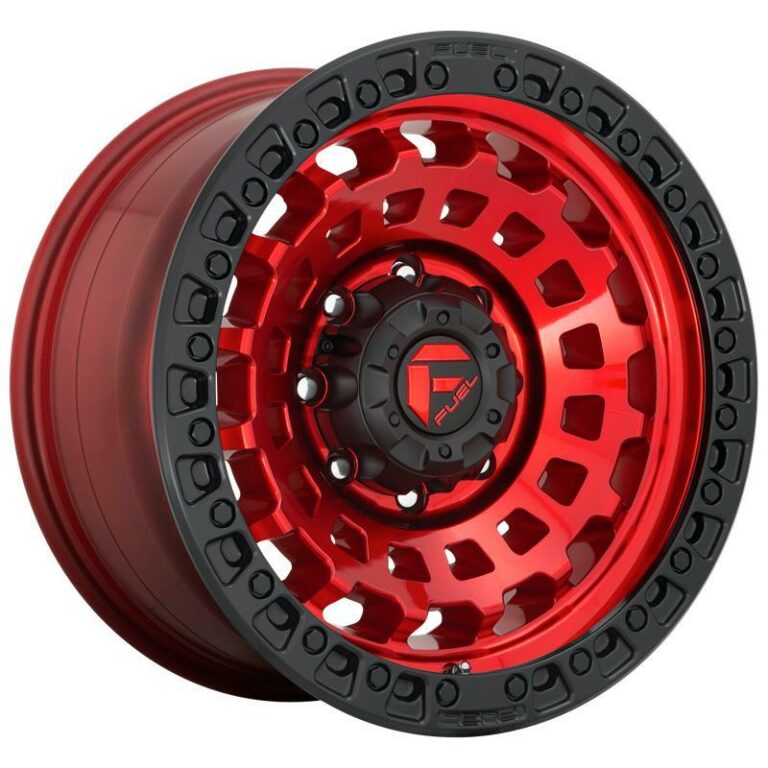 FC632 CANDY RED BLACK BEAD RING 9.0x18 5127 ET1 CB71.5 Alumiinivanteet 17815 1