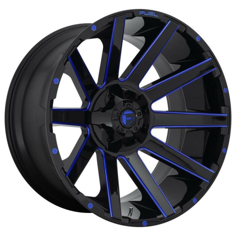 FC644 GLOSS BLACK BLUE TINTED CLEAR 9.0x18 61351397 ET1 CB106.1 Alumiinivanteet 21237 1