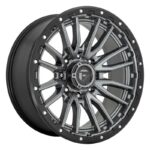 FUEL FC680 MATTE GUN METAL BLACK BEAD RING 9x20 8/170 ET1 CB125.1