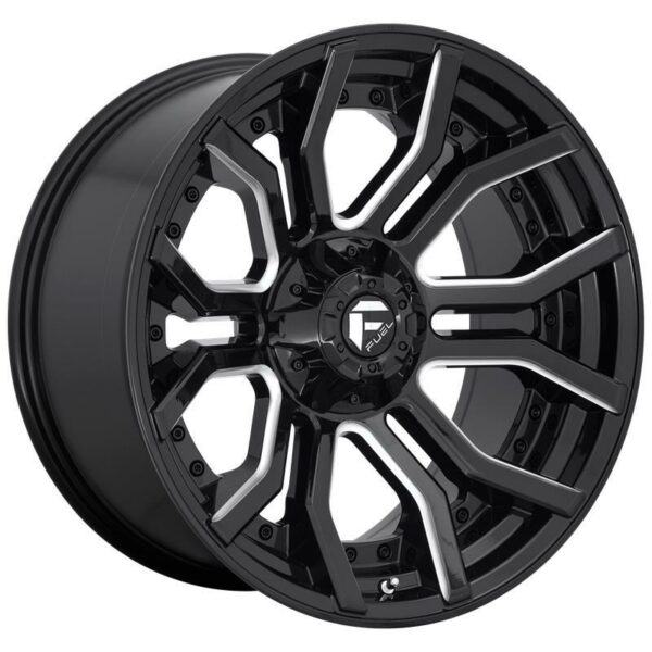 FC711 GLOSS BLACK MILLED 9.0x20 61351397 ET1 CB106.1 Alumiinivanteet 25018 1