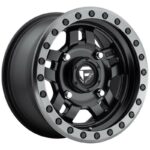 FV557 MATTE BLACK GUN METAL RING 7.0x15 4/137 ET38 CB110.1