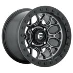 FV919 MATTE GUN METAL BLACK BEAD RING 7.0x15 4/137 ET38 CB110.1