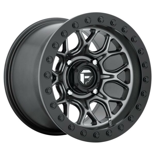 FV919 MATTE GUN METAL BLACK BEAD RING 7.0x15 4137 ET38 CB110.1 Alumiinivanteet 20722 1