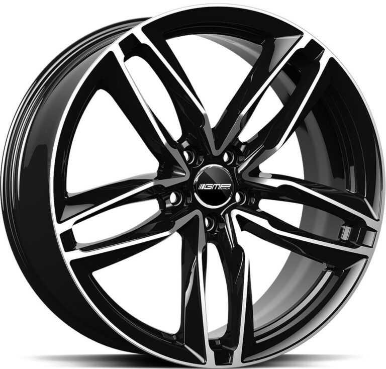 GMP Atom Black Diamond 8.0x18 5112 ET45 CB66.6 Alumiinivanteet 1782 1
