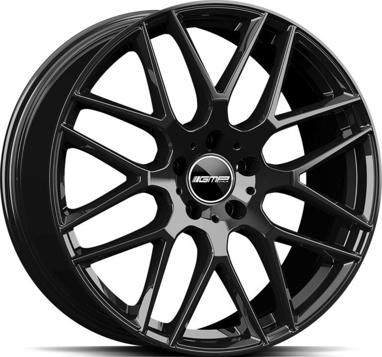 GMP Berghem Glossy Black 10.0x21 5112 ET54 CB66.6 Alumiinivanteet 9101 1