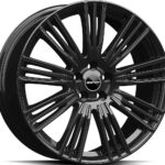 GMP COVENTRY GLOSSY BLACK 9.5x22 5/108 ET42 CB63.4