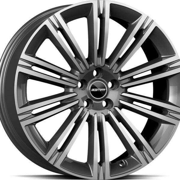 GMP Experience Anthracite Diamond 9.5x23 5120 ET43 CB72.6 Alumiinivanteet 37422 1