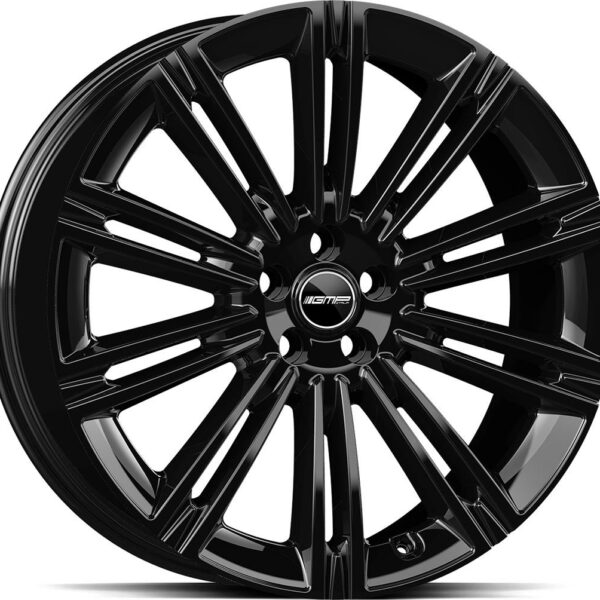 GMP Experience Glossy Black 9.5x22 5120 ET40 CB72.6 Alumiinivanteet 37416 1