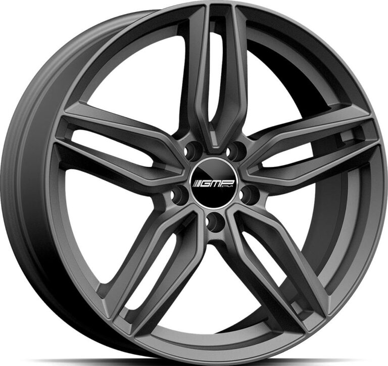 GMP Fasten Matt Anthracite 7.5x17 5112 ET45 CB66.6 Alumiinivanteet 27741 1