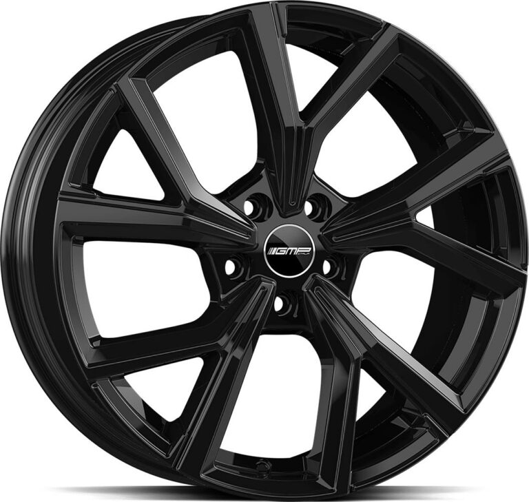 GMP Mentor Glossy Black 7.0x17 5100 ET45 CB73.1 Alumiinivanteet 37444 1