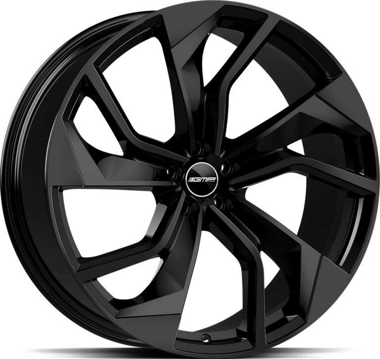 GMP Rebel Glossy Black 10.0x21 5112 ET30 CB66.6 Alumiinivanteet 30515 1