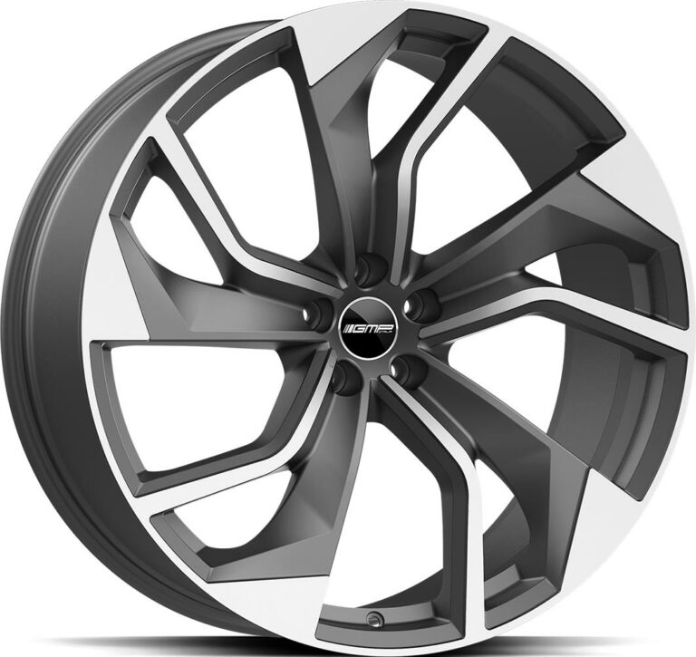 GMP Rebel Matt Anthracite Diamond 10.0x22 5112 ET19 CB66.6 Alumiinivanteet 30516 1
