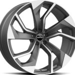 GMP Rebel Matt Anthracite Diamond 9.0x22 5/112 ET30 CB66.6