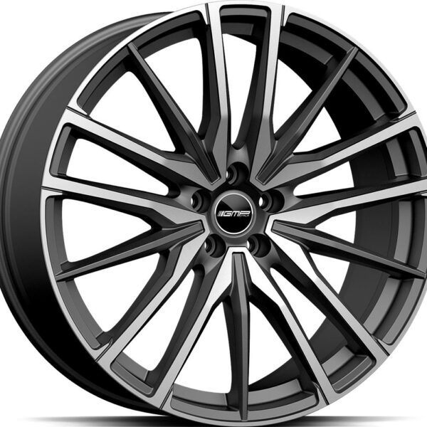 GMP Sparta Matt Anthracite Diamond 9.0x21 51143 ET37 CB67.1 Alumiinivanteet 8761 1